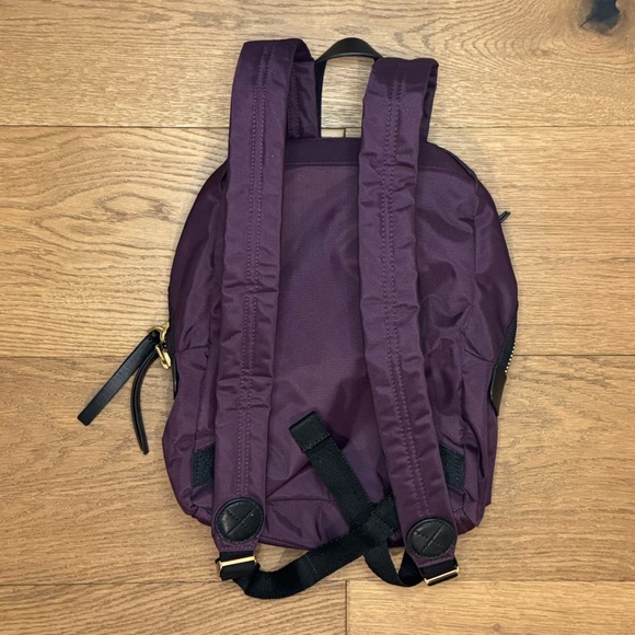 Marc Jacobs Nylon Biker Mini Backpack - Like New - Purple & Black - Picture 2 of 8